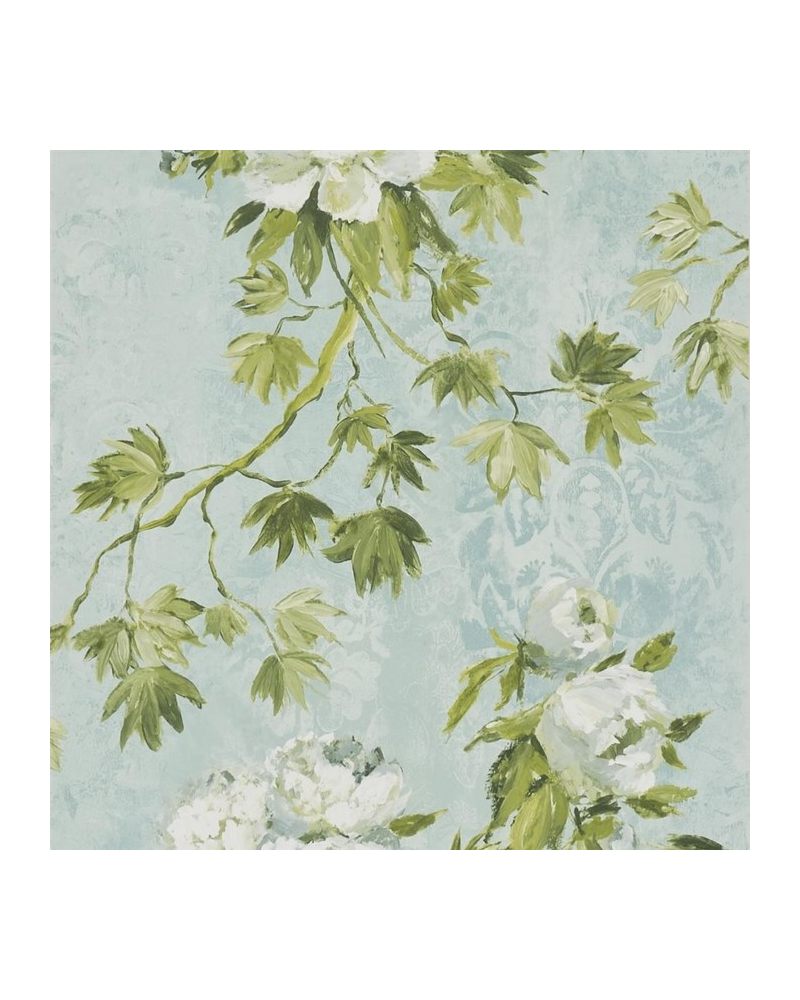 Carta da Parati PDG673-02 FLOREALE - CELADON - Designers Guild Carta da Parati PDG673-02 FLOREALE - CELADON - Designers Guild
