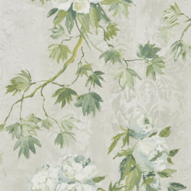 Carta da Parati PDG673-05 FLOREALE - STEEL - Designers Guild