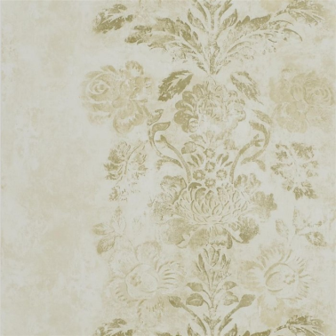 Carta da Parati PDG674-07 DAMASCO - GOLD - Designers Guild