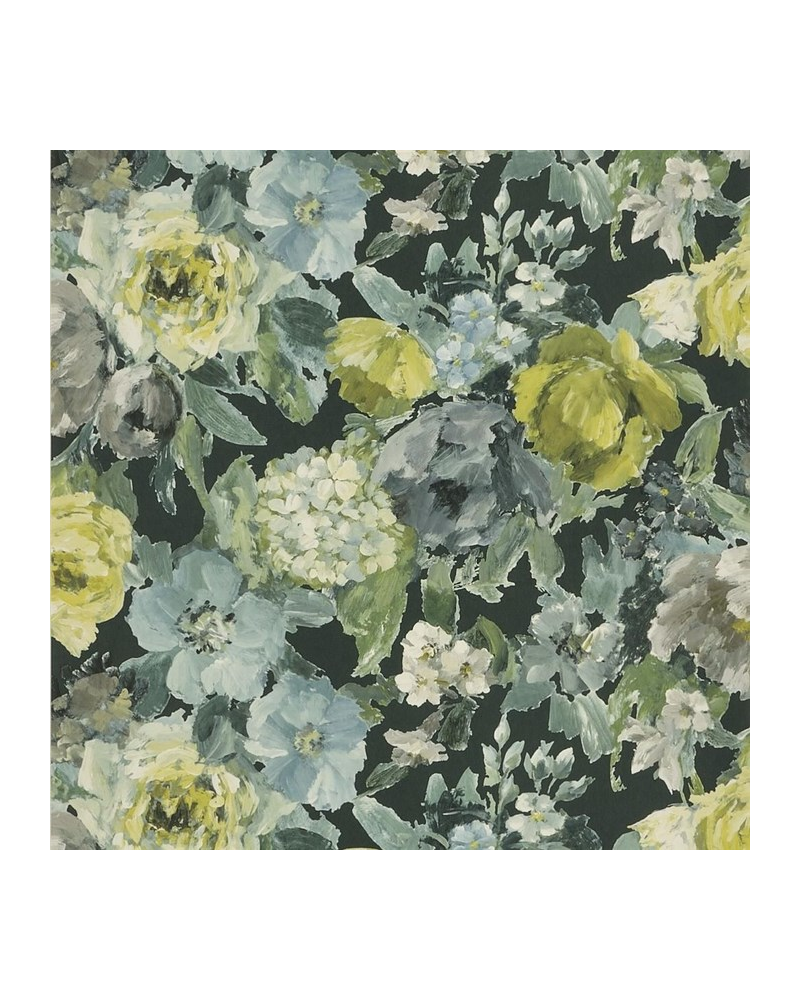 Carta da Parati PDG675-02 ROSETO - SLATE - Designers Guild Carta da Parati PDG675-02 ROSETO - SLATE - Designers Guild