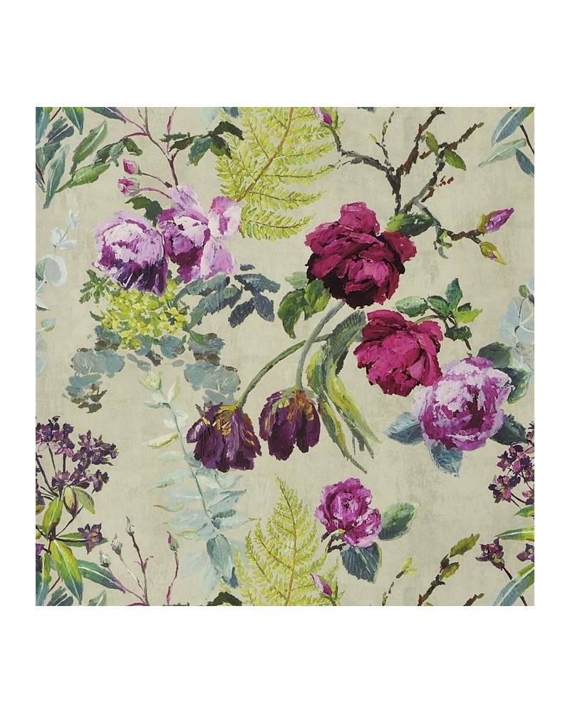 Carta da Parati PDG678-03 TULIPANI - LINEN - Designers Guild Carta da Parati PDG678-03 TULIPANI - LINEN - Designers Guild