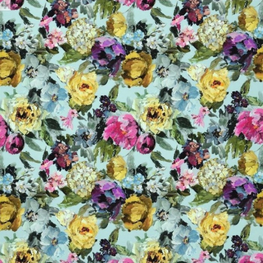 Dekostoff FDG2354_01 ROSETO-CELADON Designers Guild