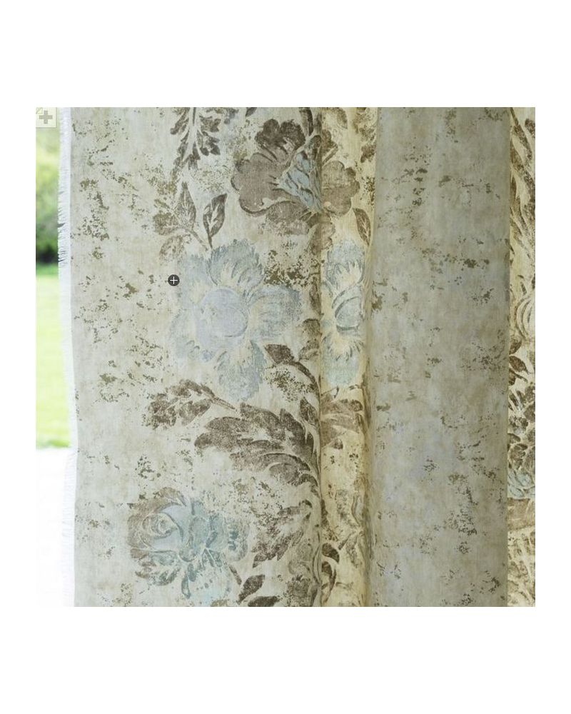 Fabric FDG2357_03 DAMASCO-MAIZE Designers Guild