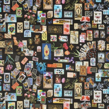 Papel Pintado PCL697-01 MAISON DE JEU - RÉGLISSE - CHRISTIAN LACROIX