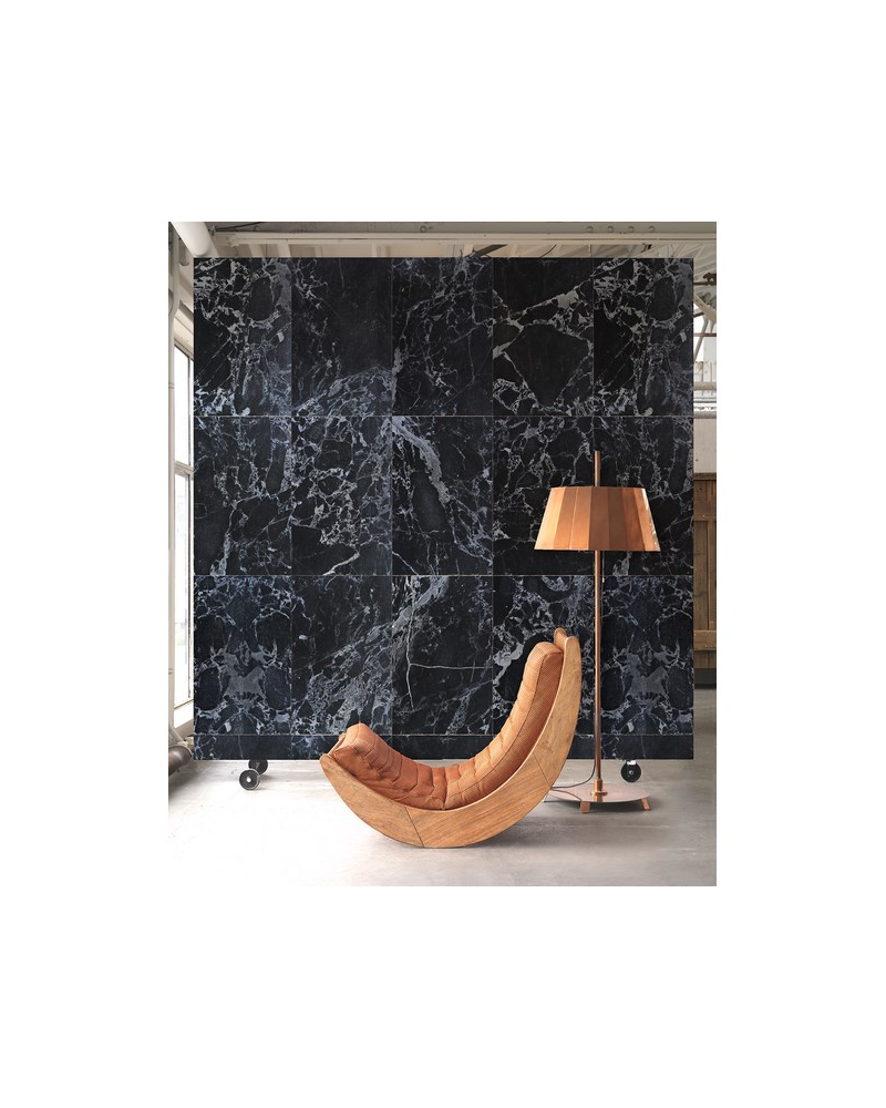Papel Pintado PHM-55 Marble Black Tiles ESPIGA - NLXL