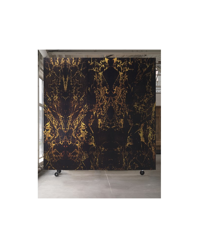 Papel Pintado PHM-70 Black Metallic Marble - NLXL