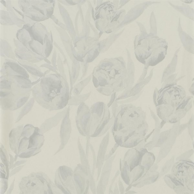 Wallpaper PDG685-08 FONTAINEBLEAU - SILVER - Designers Guild