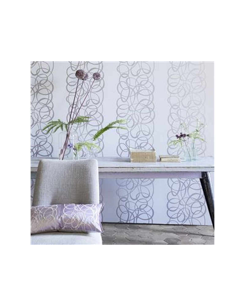 Papel Pintado PDG689-01 MARQUISETTE - PALE CELADON - Designers Guild