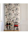 Tapete La Parisienne 03083-01 Noir et Blanc - MANUEL CANOVAS