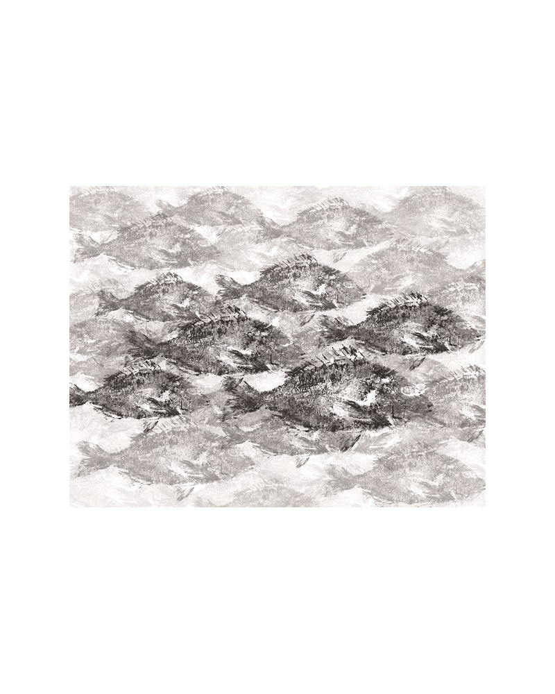 Papel Pintado M 2501-4 POISSONS DANCE - Tres Tintas Papel Pintado M 2501-4 POISSONS DANCE - Tres Tintas