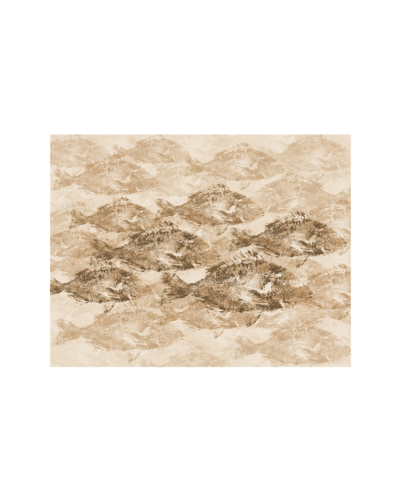 Papel Pintado M 2501-5 POISSONS DANCE - Tres Tintas Papel Pintado M 2501-5 POISSONS DANCE - Tres Tintas