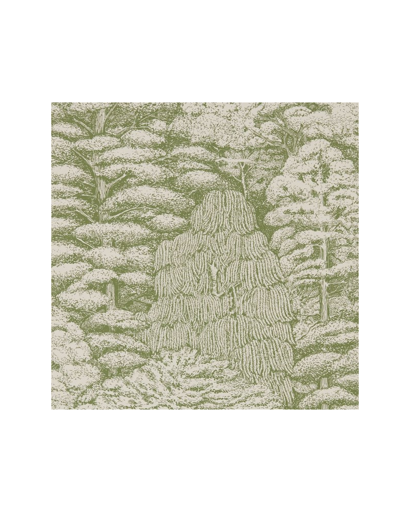 Papel Pintado WOODLAND TOILE DWOW215720-cream green - Sanderson Papel Pintado WOODLAND TOILE DWOW215720-cream green - Sanderson