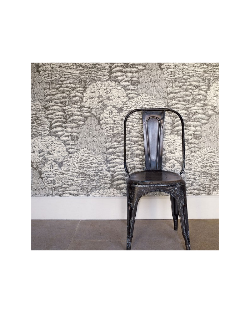 Wallpaper WOODLAND TOILE DWOW215720-cream green - Sanderson