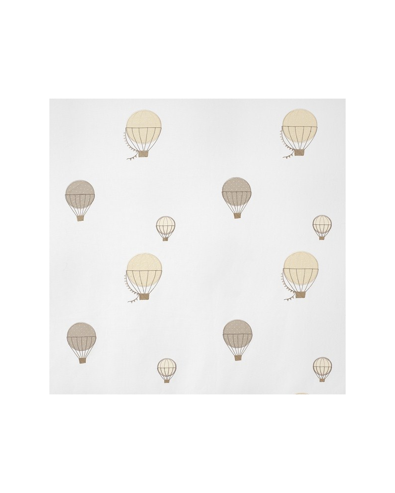 Tessuti MWS29931111 MONTGOLFIERES BRODEES BEIGE Casadeco Tessuti MWS29931111 MONTGOLFIERES BRODEES BEIGE Casadeco