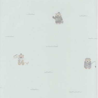 Carta da Parati MLW29701133 OURS PLAGE BEIGE - Casadeco