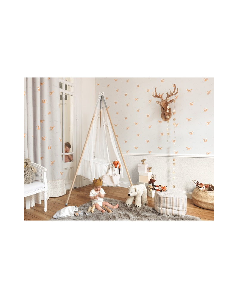 Papel de parede MLW29806236 RENARD BLEU - Casadeco