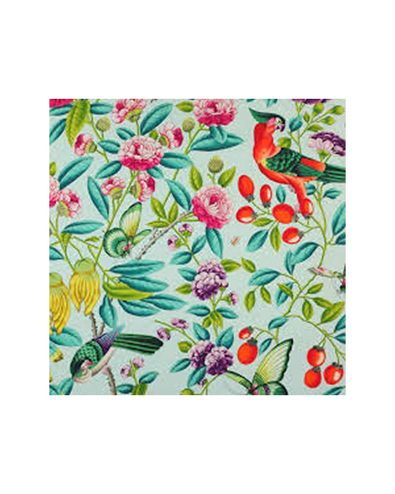 Tecido 04811-01 SERENDIP TURQUOISE MANUEL CANOVAS