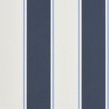 Papier peint PRL703-03 Mapleton Stripe Midnight - Ralph Lauren Home