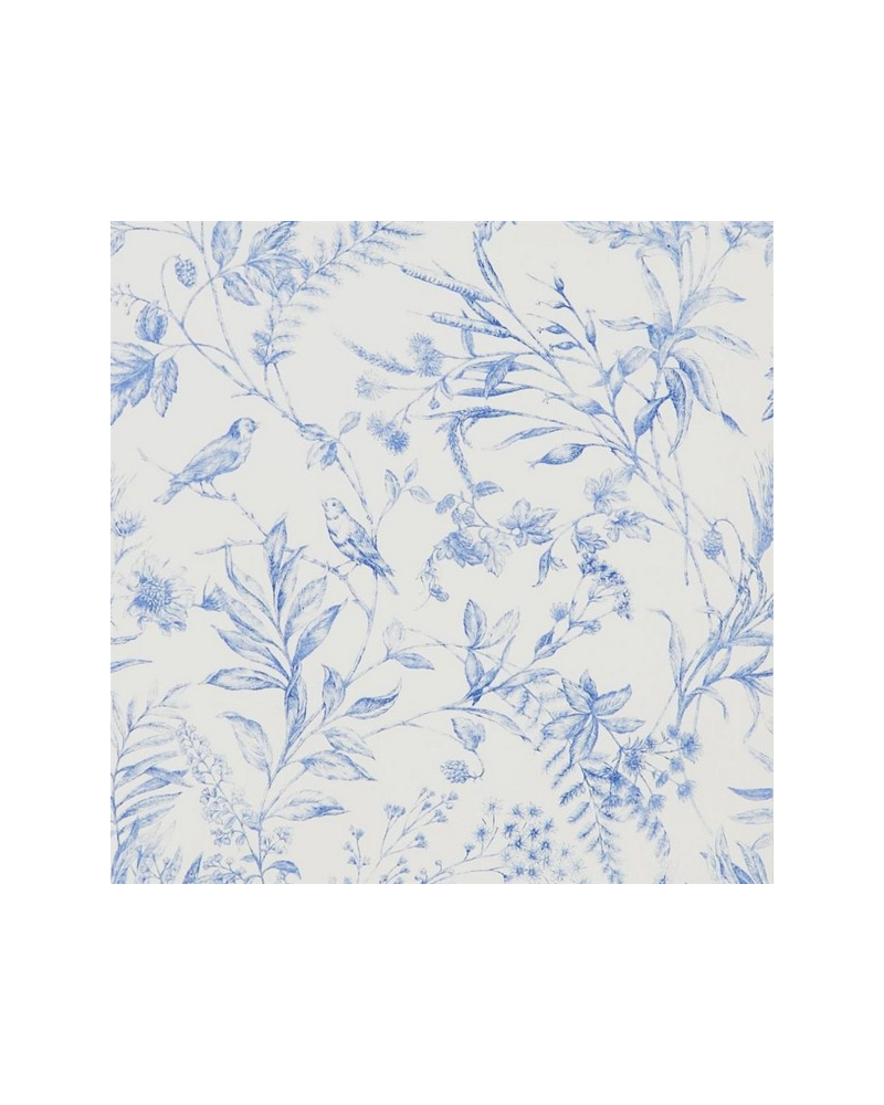 Papier peint PRL710-02 Fern Toile Bluebell - Ralph Lauren Home Papier peint PRL710-02 Fern Toile Bluebell - Ralph Lauren Home