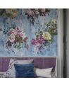 Papel Pintado PDG717-03 Aubriet Salte Blue - Designers Guild