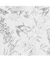 Carta da Parati PDG721-01 Sibylla Garden Black and White - Designers Guild