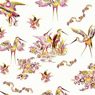 Papier peint 5900001 - GRULLAS DE PAPEL RED - COORDONNE
