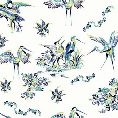 Papier peint 5900002 - GRULLAS DE PAPEL BLUE - COORDONNE