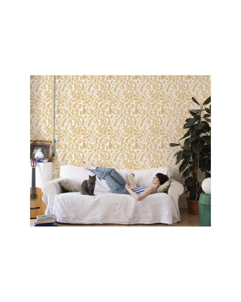Tapete 5900048 - JUNGLE BLUE - COORDONNE