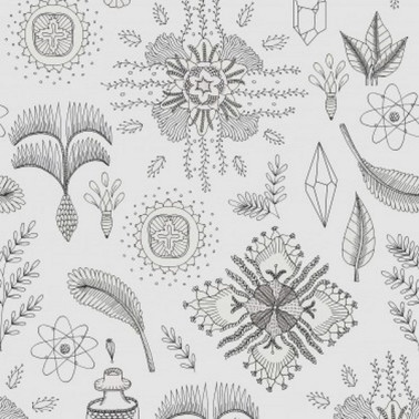 Papier peint 5900051 - MICRO COSMOS GREY - COORDONNE
