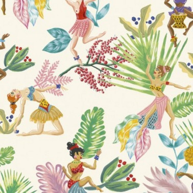 Carta da Parati 5900073 - CALYPSO DANCERS BONE - COORDONNE