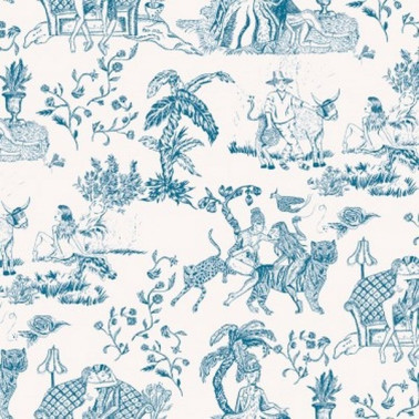 Carta da Parati 5900076 - TIPSY LOVE BLUE - COORDONNE