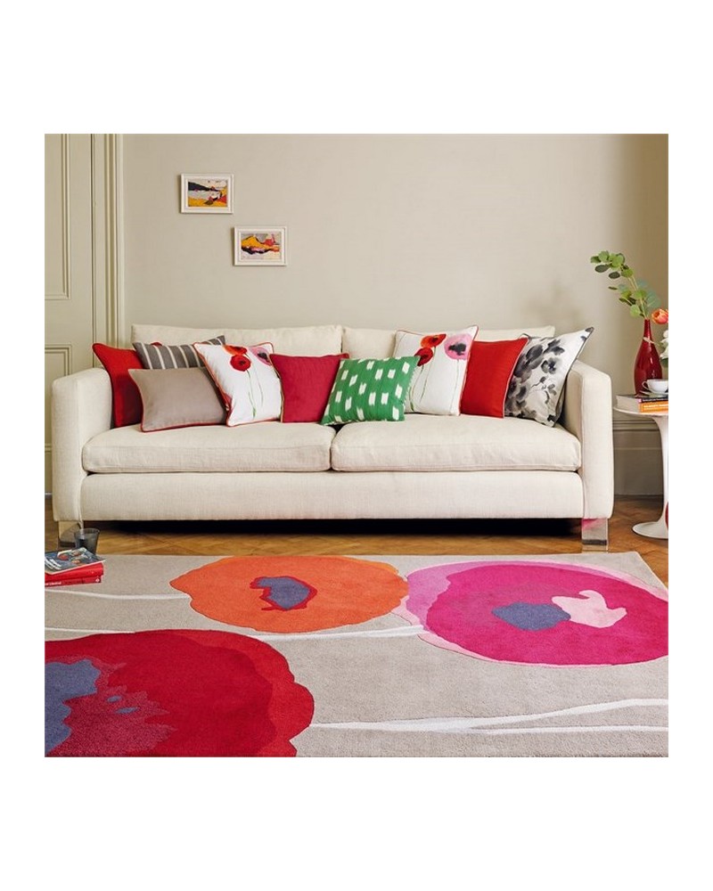 Tapetes POPPIES RED-ORANGE 45700 - Sanderson