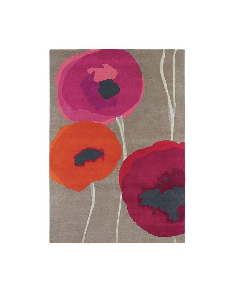 Tapetes POPPIES RED-ORANGE 45700 - Sanderson