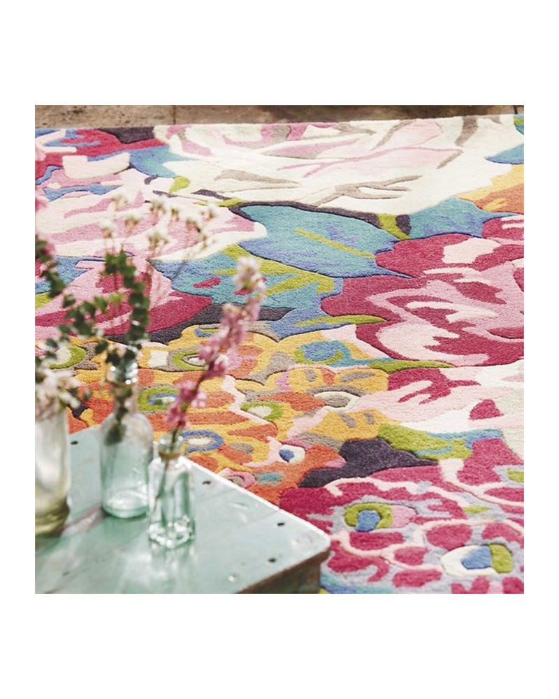 Alfombra ROSE & PEONY CERISE 45005 - Sanderson