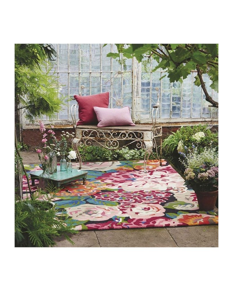 Alfombra ROSE & PEONY CERISE 45005 - Sanderson