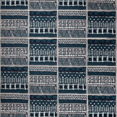 Fabric GDT-5404-003 Suajili Azul Petroleo GASTON Y DANIELA