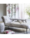 Fabric DWAP226295 MAGNOLIA & BLOSSOM Coral-Silver Sanderson