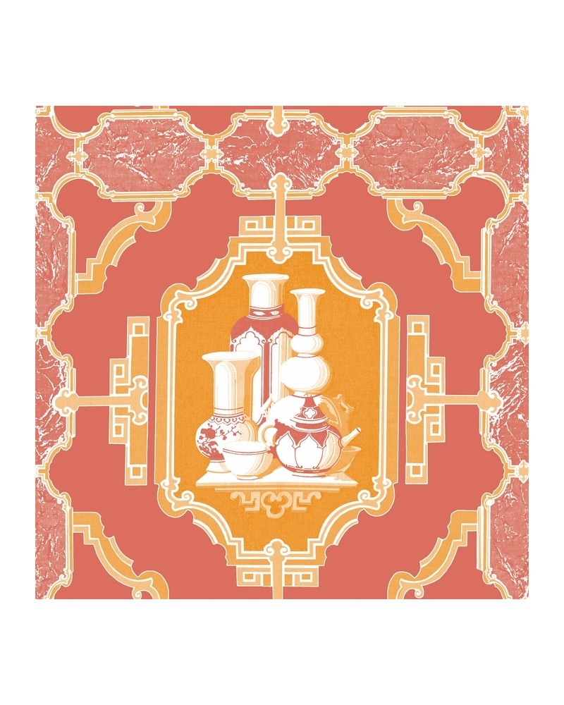 Tapete GDW-5445-002 Porcelanas Pomelo - GASTON Y DANIELA Tapete GDW-5445-002 Porcelanas Pomelo - GASTON Y DANIELA
