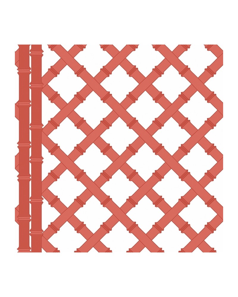 Wallpaper GDW-5455-003 Trellis Blanco-Pomelo - GASTON Y DANIELA Wallpaper GDW-5455-003 Trellis Blanco-Pomelo - GASTON Y DANIELA