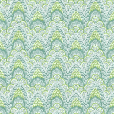 Wallpaper GDW-5447-002 Ganges Verde - GASTON Y DANIELA