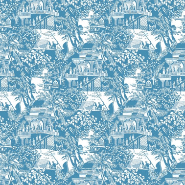 Papel de parede GDW-5450-004 Olimpo Azul - GASTON Y DANIELA