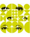 EYS E CIRCLES GREEN WP20085