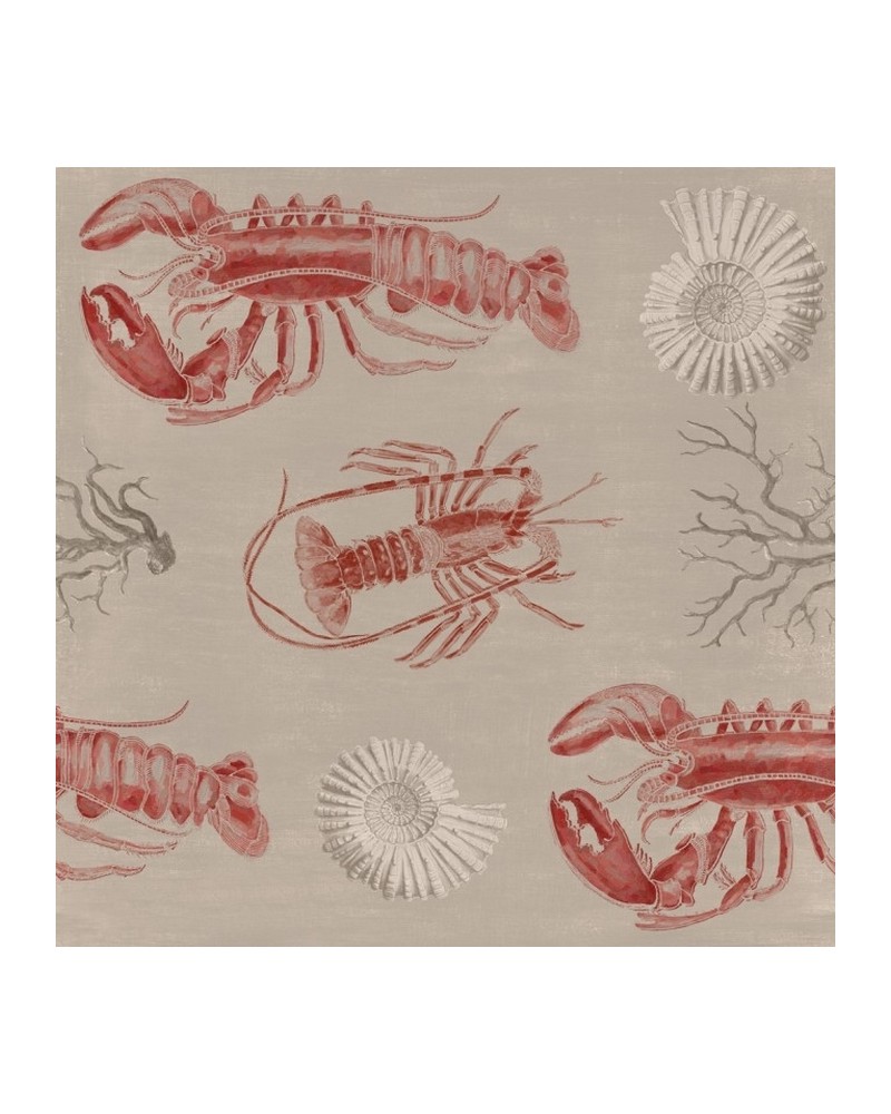 Papel de parede LOBSTER TAUPE WP20013 - MIND THE GAP Papel de parede LOBSTER TAUPE WP20013 - MIND THE GAP