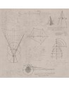 Papel Pintado NEWTON GEOMETRY TAUPE WP20047 - MIND THE GAP