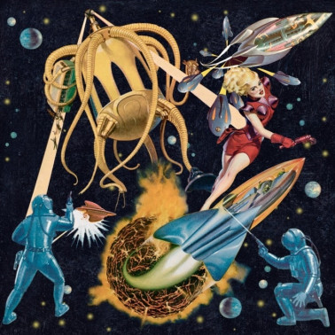Papel Pintado SCI FI PULP WP20064 - MIND THE GAP