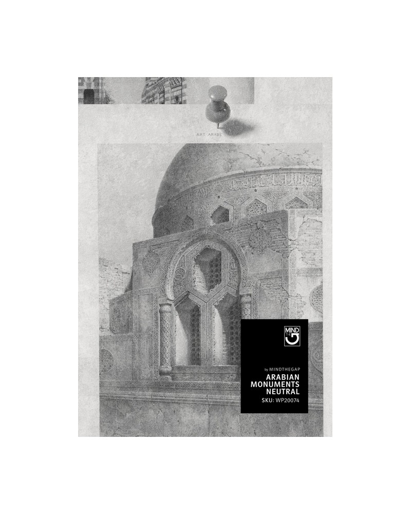 Carta da Parati ARABIAN MONUMENTS NEUTRAL WP20074 - MIND THE GAP