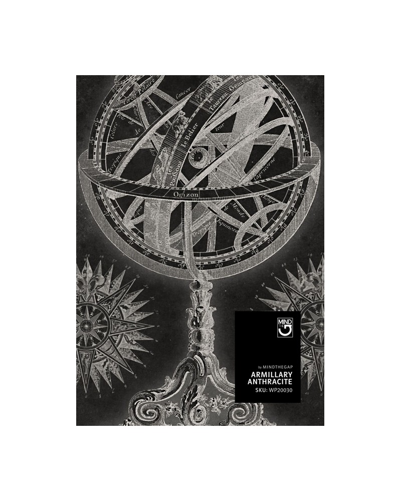 Wallpaper ARMILLARY ANTHRACITE WP20030 - MIND THE GAP