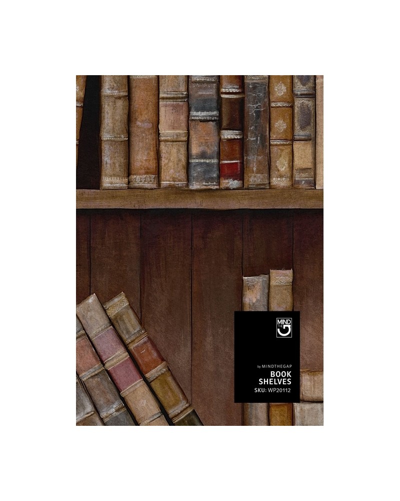 Tapete BOOK SHELVES WP20112 - MIND THE GAP