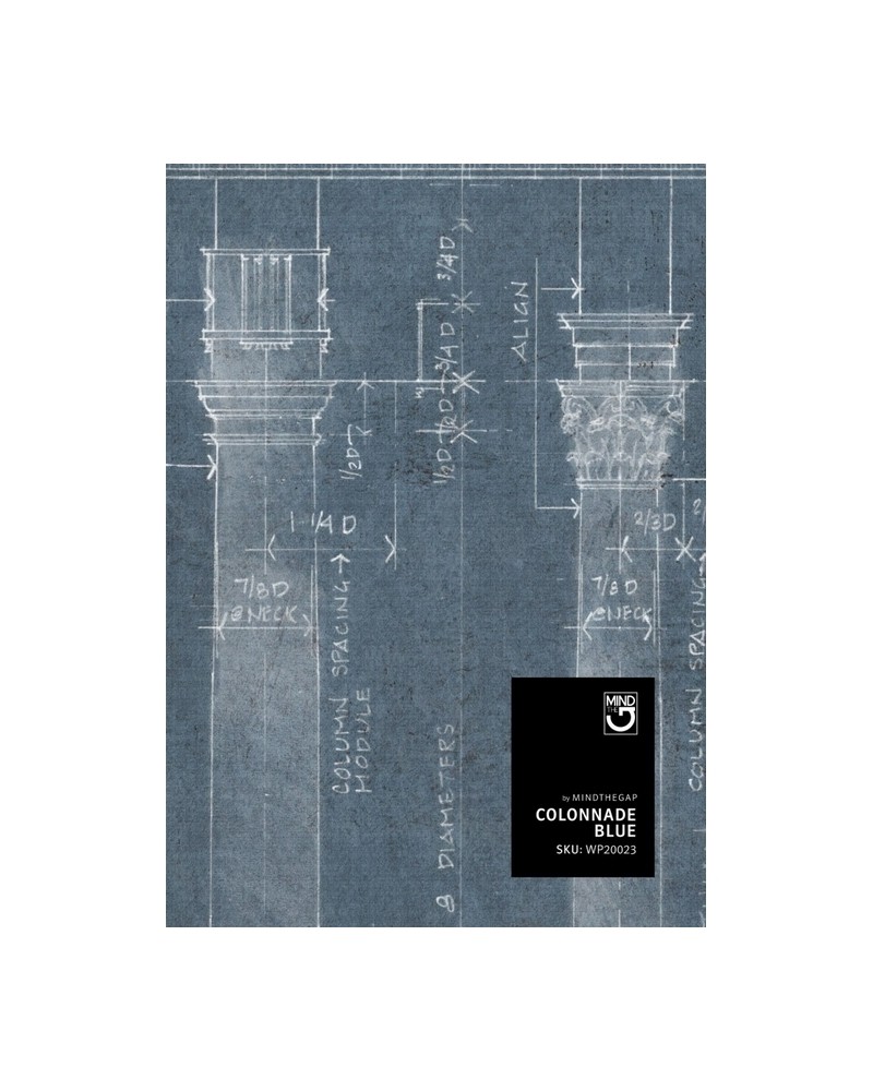 Papier peint COLONNADE BLUE WP20023 - MIND THE GAP