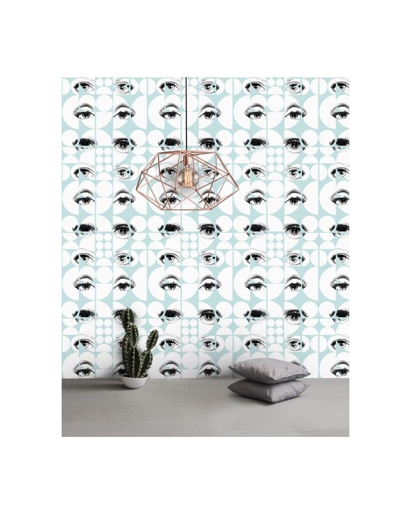 Papel de parede EYES AND CIRCLES WP20086 - MIND THE GAP